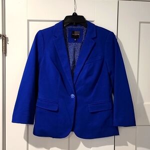 Royal blue The Limited suit jacket